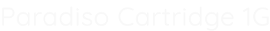 Paradiso Cartridge 1G